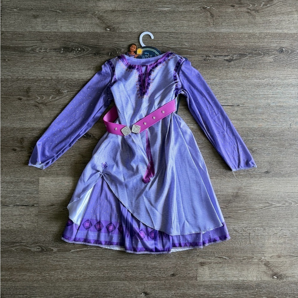 Disney Purple Costume Dress with Pink Belt
